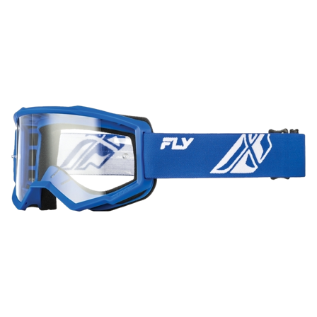 Motokrosové brýle FLY Racing Focus V26 Modrá/Černá/Transparentní