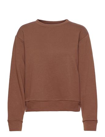 Holly Sweat Sweat-shirt Genser Brun Modström