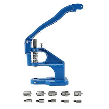 Handstansmaskin för Ösögrommetmatriser eller Dubbla Kappnitarmatriser Formverktyg Knappar-yuhao