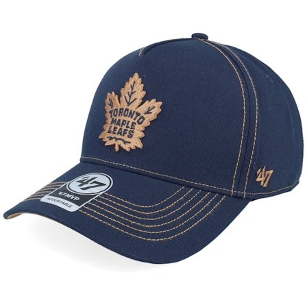 47 Brand - NHL Blau adjustable Cap - Toronto Maple Leafs NHL 47 Mvp Navy A-Frame Adjustable @ Hatstore