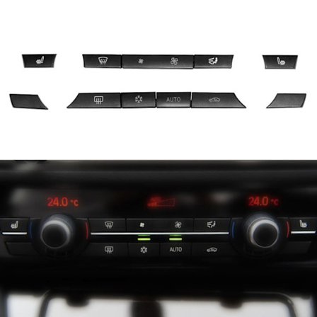 11/12/14 stk. reparationssæt til tastaturknapper A/C Varmelegeme Knapkontakt Dæksel Passer til 5 7 Serie F10 F01 F12 F06 F07 GT F13 6131931