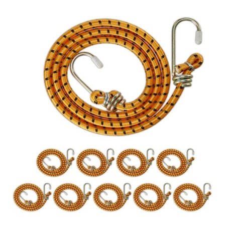 Klämgummisats om 10 st med krokar