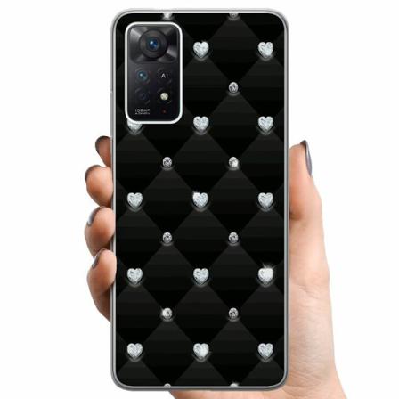 Xiaomi Redmi Note 11 Pro Tpu Mobilskal Bling Heart