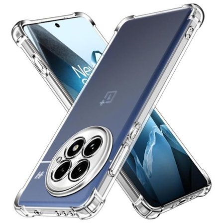 Coque til OnePlus 13 - Phonillico - Stødsikker - Fleksibel - Gennemsigtig - Forstærket beskyttelse