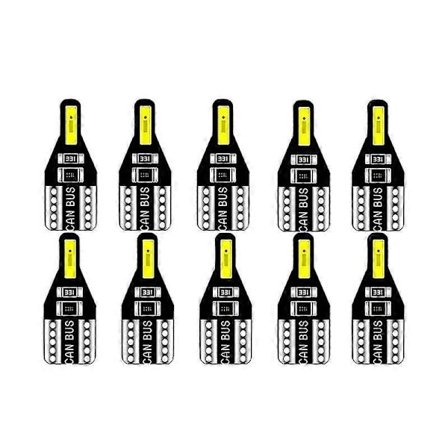 10 st T10 W5w Led Bil Interiörlampa För Avensis Opel Mokka Focus 2 3 Fiesta 12v