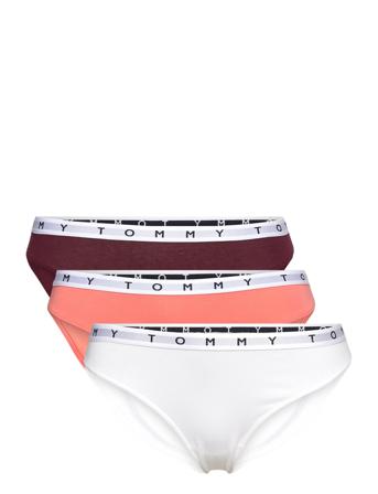3P Bikini Truse Brief Truse Hvit Tommy Hilfiger