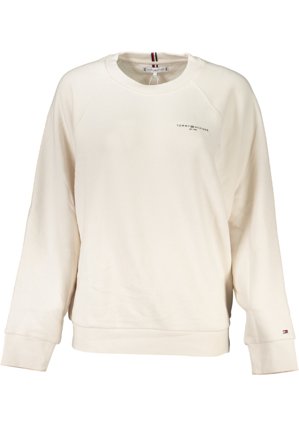Tommy Hilfiger Felpa Senza Zip Donna Beige