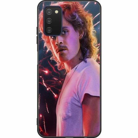 Samsung Galaxy A03s Svart Skal Stranger Things - Eddie Munson