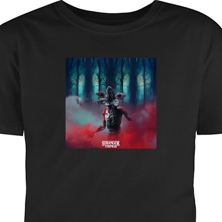 Lapsen t-paita Stranger Things Netflix 80-luvun mystiikka kauhu