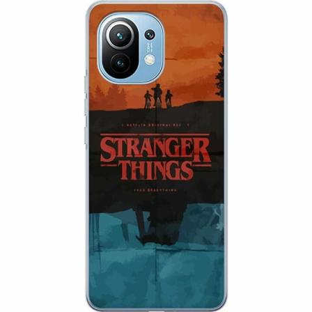 Xiaomi Mi 11 Genomskinligt Skal Stranger Things