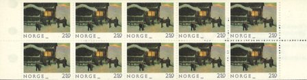 Norge 1983 - AFA 903Co-903Cn - Frimærkehæfte - Postfrisk