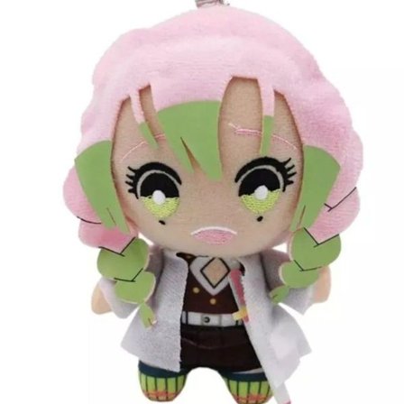 Demon Slayer Kanroji Mitsuri Plysdyr Anime Plys Figur Vedhæng 15cm KLB