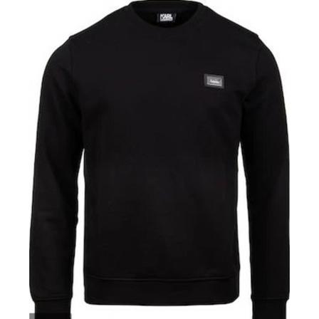 Karl Lagerfeld, Sweat Zwart, Heren, Maat:S,polyester