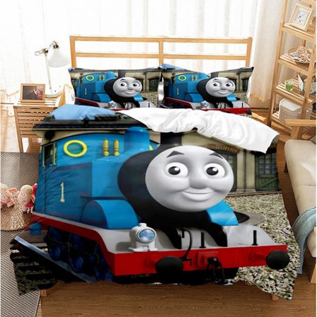 Digitaltrykt sengetøjssæt med flere temaer (3 dele): Bringer "multiverset" ind i soveværelset. Dynebetræk: 240*220 cm; Pudebetræk: 50*75 cm * 2 stk.