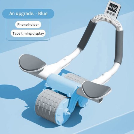 Magmuskler Fitness Wheel 2 In 1 Push-up Tystnad Buken Wheel Fitness Abs Roller Hem träningsutrustning