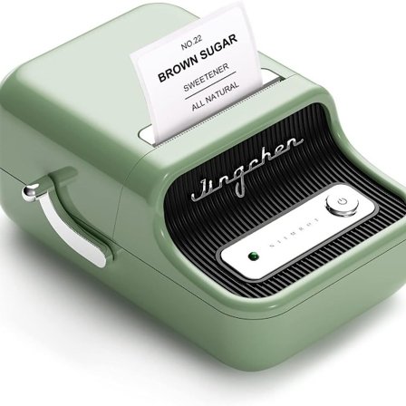 B21 50mm etiketprinter med klæbebånd, grøn