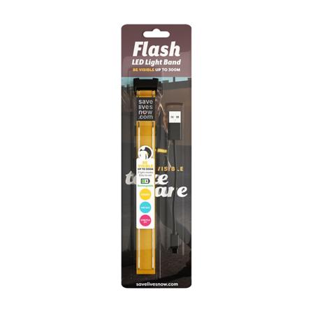 SaveLivesNow Flash Led Light Band 1-pack other lamps Yellow OneSize