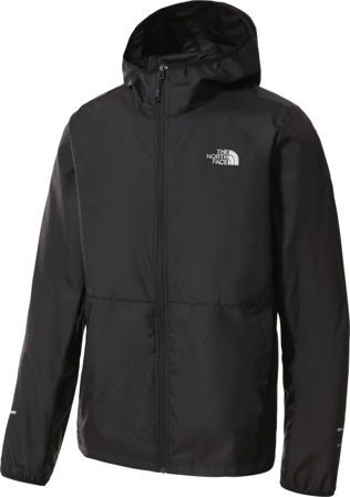 The North Face Men's Running Wind Jacket Men unlined workout jackets Black L