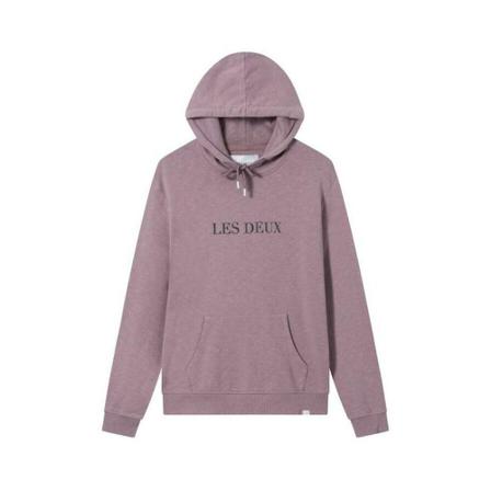 Les Deux Hoodie , Paars , Heren , Maat: L