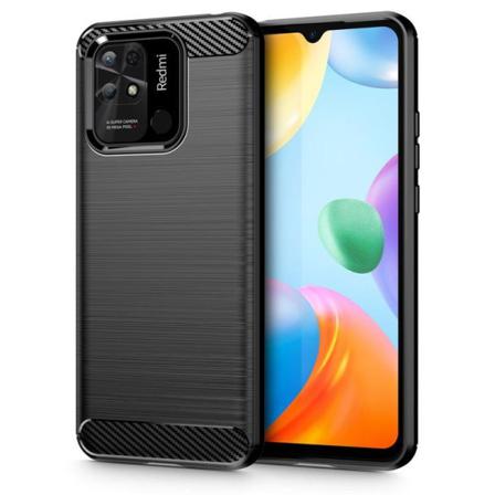 Carbon Tpu Skal Xiaomi Redmi 10c - Svart