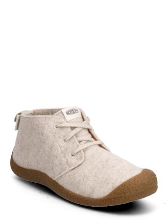Ke Mosey Chukka W-Natural Felt-Birch Låga Sneakers Brun KEEN