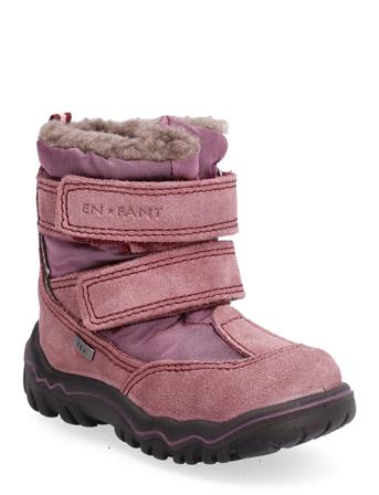 Boots Velcro Tex Pink En Fant