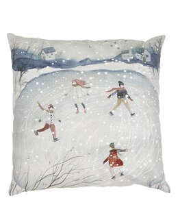 Kuddfodral Vinterviken 1-pack Linne - ,Jul - Fondaco