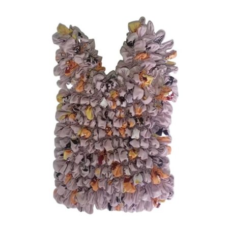 Elastisk bubbelväska Plisserade handväskor MULTICOLOR 3 MULTICOLOR 3