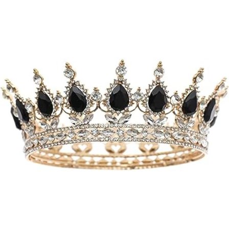 Dronning Krone Rhinestone Bryllup Kroner og Tiaraer til Kvinder Kostume