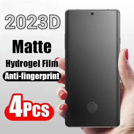 4Pcs Matte Hydrogel Film För Samsung S20 S21 S22 S23 Ultra Fe S8 S10 S9 Plus Skärmskydd För Galax Not 20 Ultra 9 10 Plus Samsung S8 or S9 Matte 