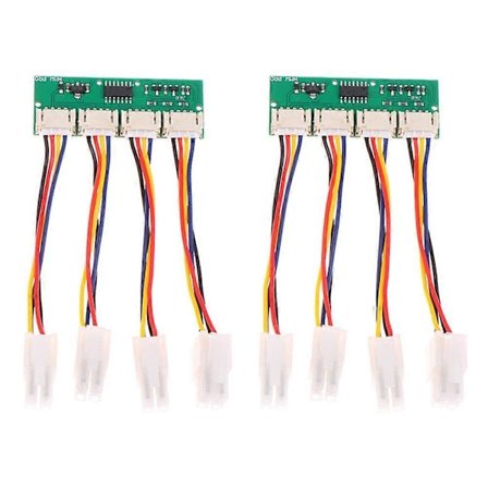 S21 Vifte-Spoofer 12V 4-I-1 Firkantet 4Pin Viftesimulator for Bitmain Antminer Viftehastighetssimulator Modul