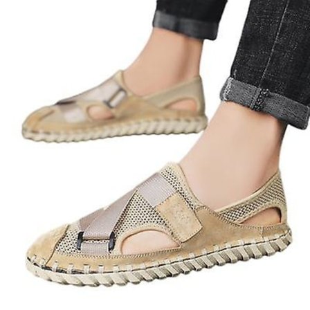 Sandaler Casual Baotou Lazy Pedal Herr Strandskor