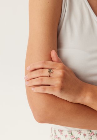 LILY AND ROSE Eponine Ring Gold Klær