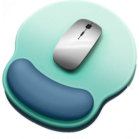 Musmatta, musmattor med handledsstöd, halkfri gummibas, mjölksilke med komfort, ergonomisk