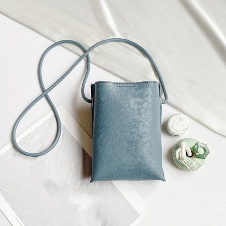 Läderhandväskor Crossbody-väskor BLÅ - spot sales