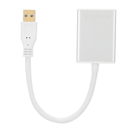 USB 3.0 till HDMI-kabeladapterkonverterare 1080P-skärm för PC/OS X HDTV-projektor