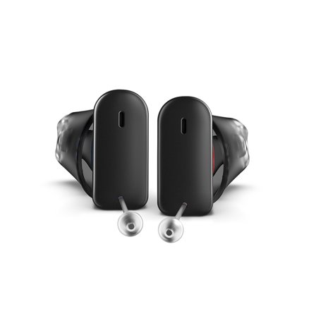 Signia Silk Charge&Go IX 3 Black Sæt