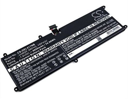 Batteri til bærbar PC for DELL Latitude 11 5175, Latitude 11 5179 og andre.