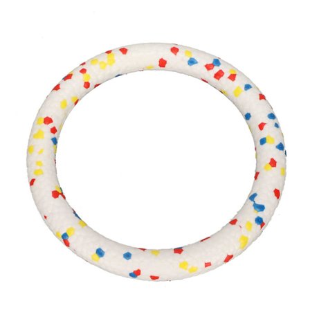 Hundleksak Flygande Ring Flytande Interaktiv Elastisk ETPU Bitresistent Flygande Diskar Ring Leksak för Hund