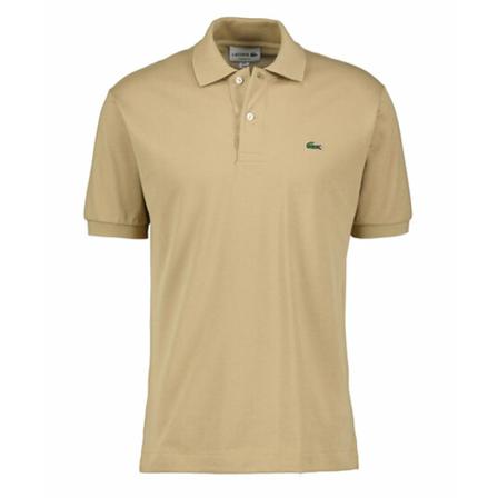 Lacoste - Pikétröjor - Beige - Herr - Storlek: S, Herr, Storlek: S