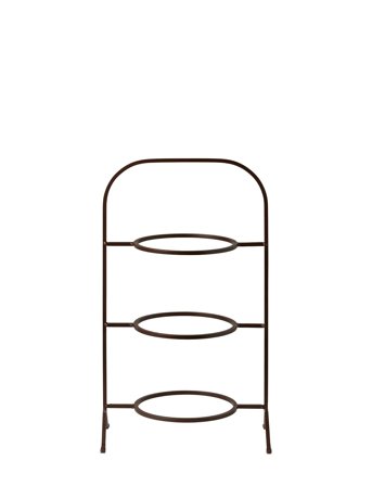 Costa Nova Tallerkenstativ 3 Niveauer - Black - ONE SIZE