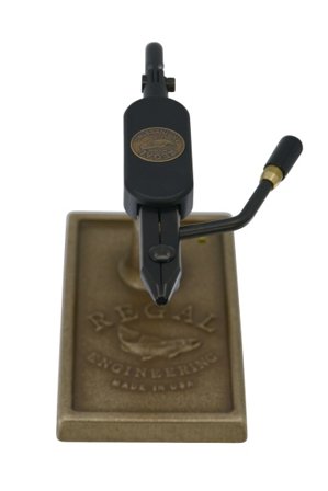 Regal Medallion Series Vise - Shank Jaws/Bronze Traditional Base