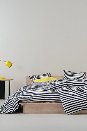 Jotex - Dekbedovertrek Zwart/wit Zwart/wit - KAYO - Koop Dekbedovertrek bij Jotex