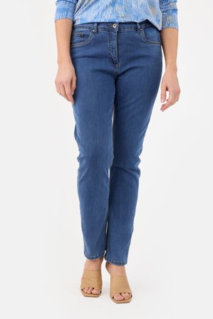 BRANDTEX - Elisabeth Jeans - Blå - Curvy Fit