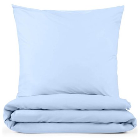 Sängset - påslakan och örngott Blumtal - Mikrofiber Sängset 190 x 200 - 40 x 70 (2X) - Ljusblå