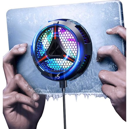 2025 Senaste Modell iPad Kylare, Magnetisk Surfplatta Kylare för iPad/Surface Pro/Samsung Tab, Kompatibel med Steam Deck, Universell Kylare med Te