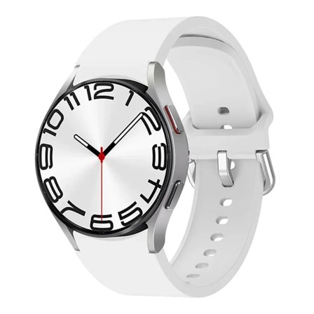 Silikonarmband utan glapp för Samsung Galaxy Watch 7/6/5/4 40mm 44mm 5 Pro Originalarmband Galaxy Watch 6 4 Classic 47mm 46mm Band