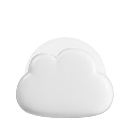 Cloud oppladbart nattlys jente soverom nattbordslampe jente søt baby mating natt følgesvenn søvn natt lys white