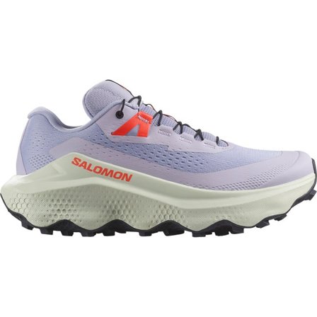 Salomon - Women's Trail Running Shoes Ultra Glide 3 - Cosmic Sky / Icicle / Neon Flame - 9