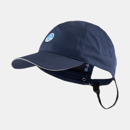 Czapka żeglarska North Sails Fast Dry Cap Navy Blue, One-Size - Jachtowa